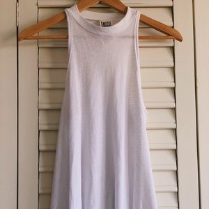 Free People Mock Neck Swing Tank-Top